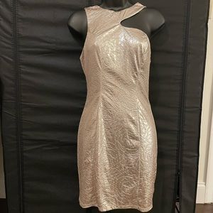 Guess gold dress